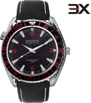 Exotica Fashions EFG-14-LS-Red-Black-NS New Series Analog Watch  - For Men   Watches  (Exotica Fashions)