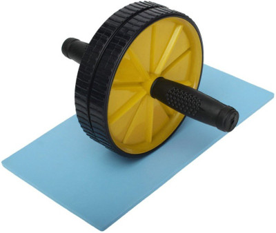 

VibeX ® Abdominal Power Wheel AAb Roller for Exercise & Fitness Ab Exerciser(Yellow, Black), Black;yellow