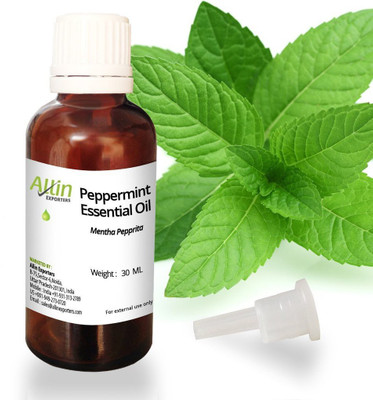 

Allin Exporters 30-2051,Peppermint Oil - 100% Pure and Natural - Ideal for Use in Aromatherapy - Excellent Choice for Skin and Muscles(30 ml)