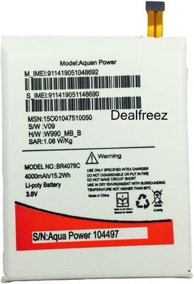 

KIVI BR-4076C Battery