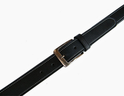 

Bacchus Men Formal Black Artificial Leather Belt