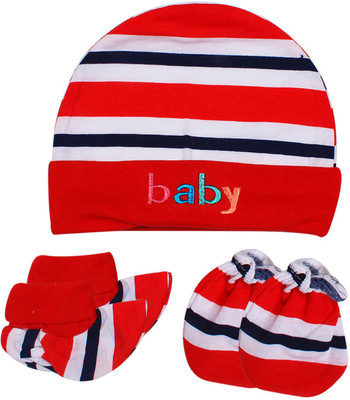 

Ole Baby Booties(Toe to Heel Length - 10 cm Red)