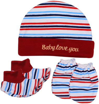 

Ole Baby Booties(Toe to Heel Length - 10 cm Red)