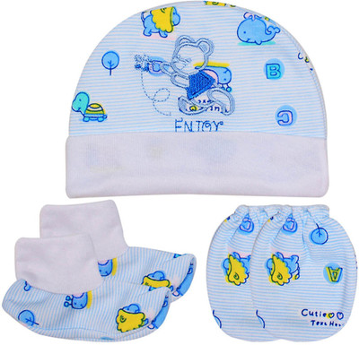 

Ole Baby Booties(Toe to Heel Length - 10 cm Blue)