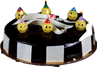 

Funcart Funcart Smiley Face Candles (6 PCS/PK) Candle(Multicolor, Pack of 6)