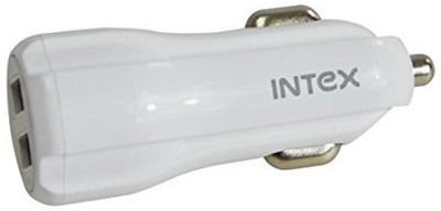 

Intex 3.4 amp Turbo Car Charger(White)