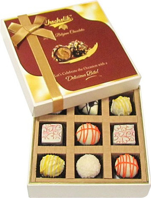 Chocholik 9Pc Distinctively Flavored Luxury Chocolate Truffles(126 g)