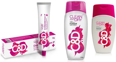 

Midas Care Clean And Dry Combo pack (pack of 3)(Set of)