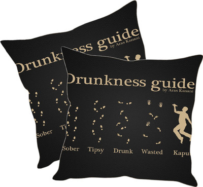 

Sleep Nature's Printed Cushions Cover(Pack of 2, 30.63 cm*30.63 cm, Multicolor)
