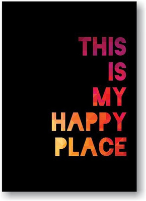 

Goodwork A4 Notebook(Happy place, Multicolor)