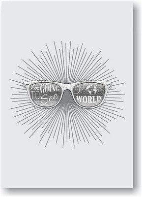 

Goodwork A4 Notebook(See the world, Grey)