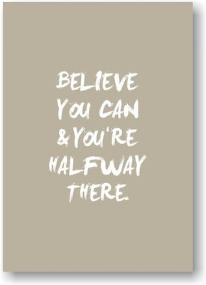

Goodwork A4 Notebook(Believe you can, Olive Green)