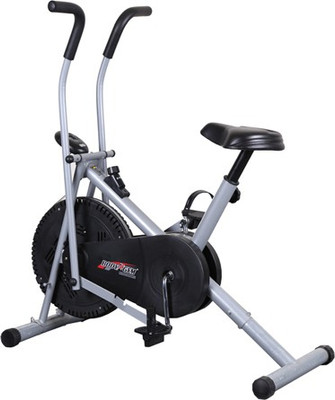 

Deemark AIR BIKE 2001 FITNESS EXERCISE CYCLE DUAL ACTION WEIGHT LOSE Indoor Cycles Exercise Bike(Black, Grey)