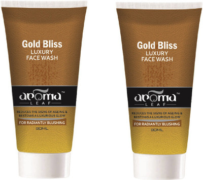 

Aroma Leaf Gold Bliss Luxury Face wash Face Wash(160 ml)