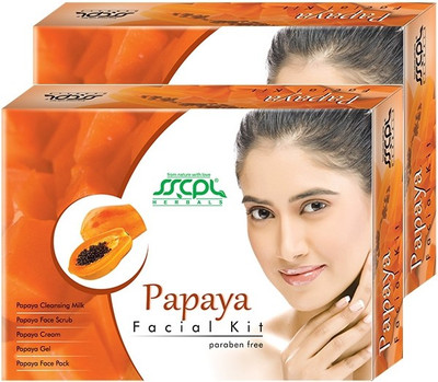 

SSCPL Herbals Papaya Facial Kit 50 g(Set of 2)