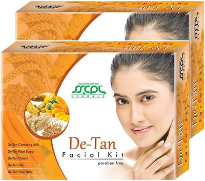 

SSCPL Herbals De-Tan Facial Kit 50 g(Set of 2)