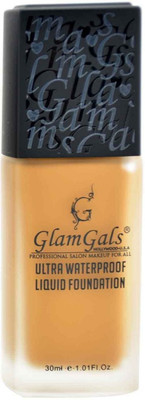 

GlamGals Matte Finished Ultra Waterproof Liquid Foundation, Foundation(Brown)