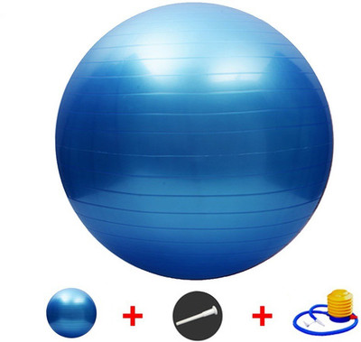 

VibeX ™ Yoga Fitness Gym Ball(With Pump), Blue