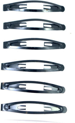 

Chanderkash Long And Sleek Tic Tac Clip Hair Clip(Black)