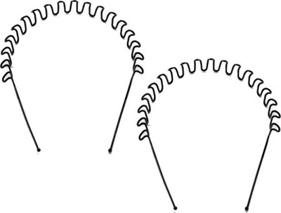 

Chanderkash ZigZag Wave - Set of 2 Hair Band Hair Band(Black)