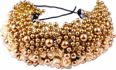 

Majik Fancy Bridal Gajra (Veni) For Women & Girls Hair Band(Multicolor)