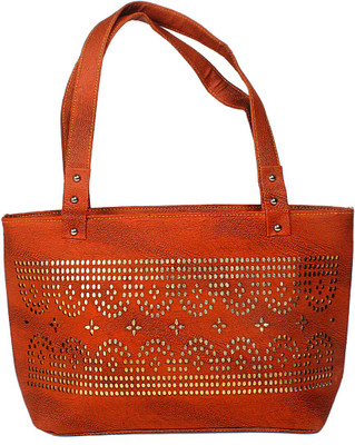 

KaryJerry KaryJerry Women fashionable Handbag Waterproof Shoulder Bag(Tan, 4 L)