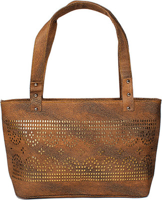 

KaryJerry KaryJerry Women fashionable Handbag Waterproof Shoulder Bag(Brown, 4 L)