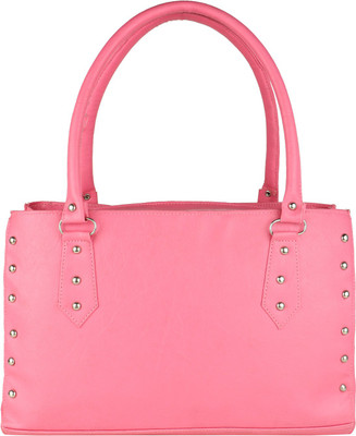 Emblazon Hand-held Bag(Pink)