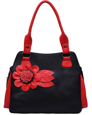 

Fristo Shoulder Bag(Black, Red)