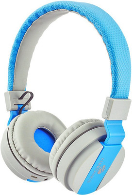 ZEBRONICS AirOne Blue Bluetooth Headset(Blue, On the Ear)