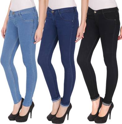 NJ's Slim Women's Multicolor Jeans