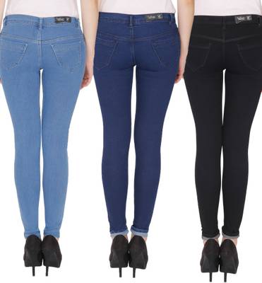 NJ's Slim Women's Multicolor Jeans