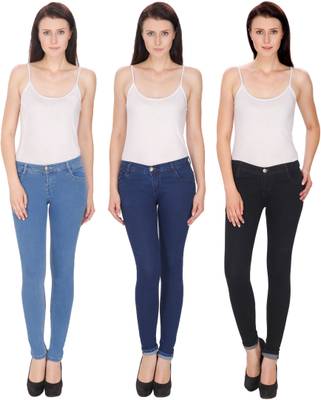 NJ's Slim Women's Multicolor Jeans