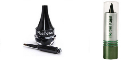 

Blue Heaven 1 artisto kajal with 1 herbal kajal(black, 6.25 g)