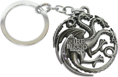 

Aura HBO Game Of Thrones Double Sided Full Metal Key Chain