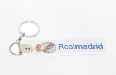 Aura Double Sided Real Madrid Cloth Key Chain