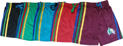 

Kifayati Bazar Short For Boys & Girls Casual Solid Cotton(Multicolor, Pack of 5, Multi