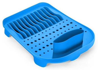 

Bonita Aira Plastic Kitchen Rack(Blue)