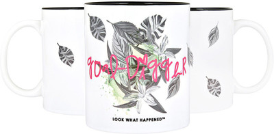 

LOOK WHAT HAPPENED MUG-GOALDIGGER - 1 Ceramic Mug(350 ml), Multicolor
