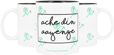 

LOOK WHAT HAPPENED MUG-ADAAYENGE - 1 Ceramic Mug(350 ml), Multicolor