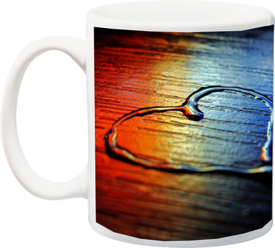 

ME&YOU Gift for Husband/Wife/Girlfriend/Boyfriend/Lover;"Special Beautiful Love Color HD printed Ceramic Mug(325 ml), Multicolor