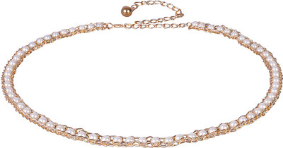 

Stylehoops Women Party White Metal Belt