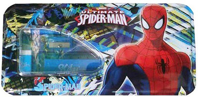 

Shree Krishna Handicrafts And Gallery Spiderman ( Set of 1 ) Cartoon Art Art Metal Pencil Box(Set of 1, Multi-Color)