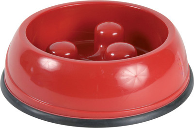 

Trixie Anti-slip Round Plastic Pet Bowl(1 L Multicolor)