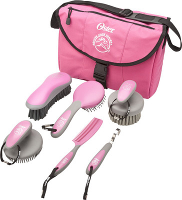 

Oster PINK EQUINE GROOMING TOOLS PACK - 7 PCS Rakes for Horse