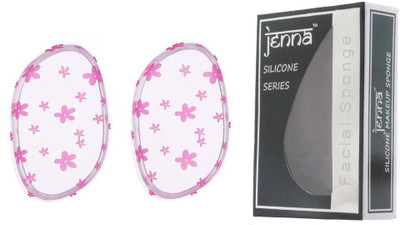 

Jenna Silicone Makeup Sponge - Beauty Sponge for Makeup, Concealer and Foundation – Make Up Applicator for Cosmetic Blending (PinkFlower)