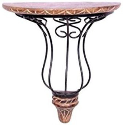 

Desi Karigar Wooden, Iron Wall Shelf(Number of Shelves - 1)