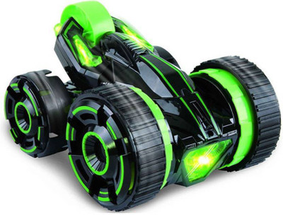 

HALO NATION Hip Hop RC Stunt Car With 5 Wheels, 6Channel, Lights & Shock Absorbing System (Rechargeable)(Black)