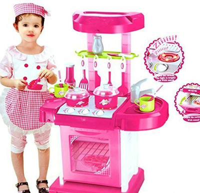 Tabu Luxury Battery Operated Kitchen Super Toy Set, Multi Color