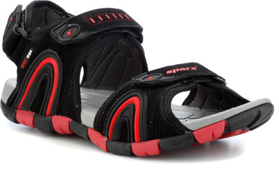 

Sparx Men BlackRed Sports Sandals